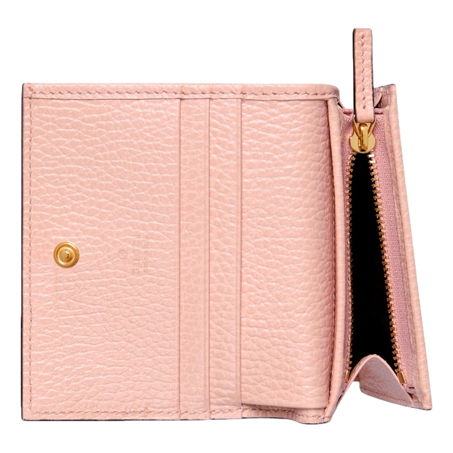 Gucci GG Marmont Light Pink Leather Card Case Wallet