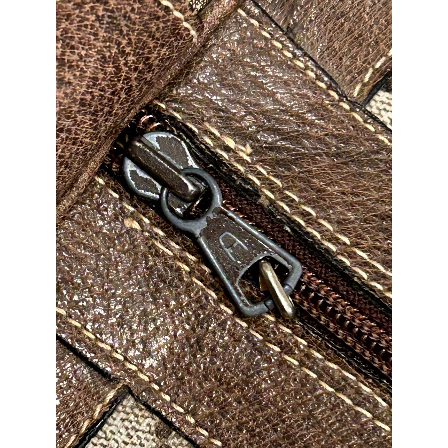 Gucci GG Monogram Web Stripe Canvas Large Duffle Bag
