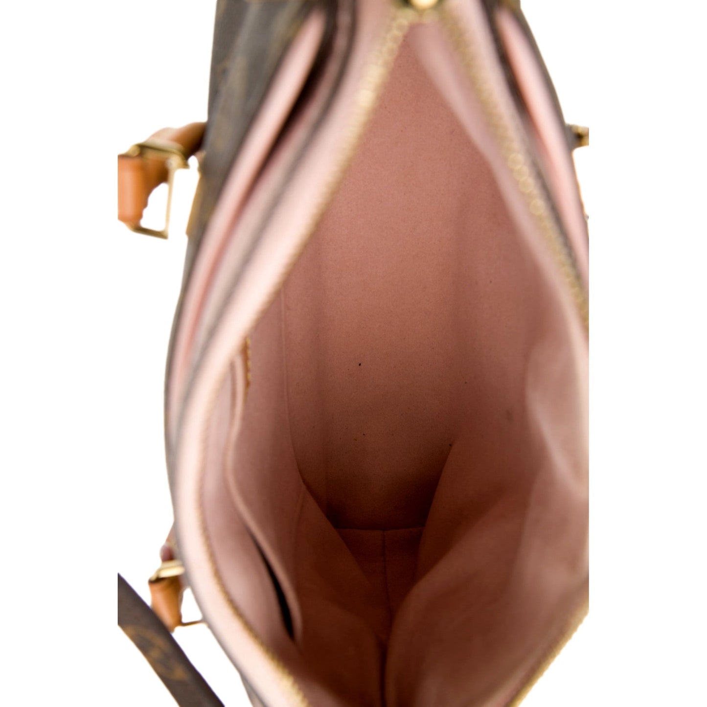 Louis Vuitton Pallas BB Monogram with Pink Leather Cross Body Bag