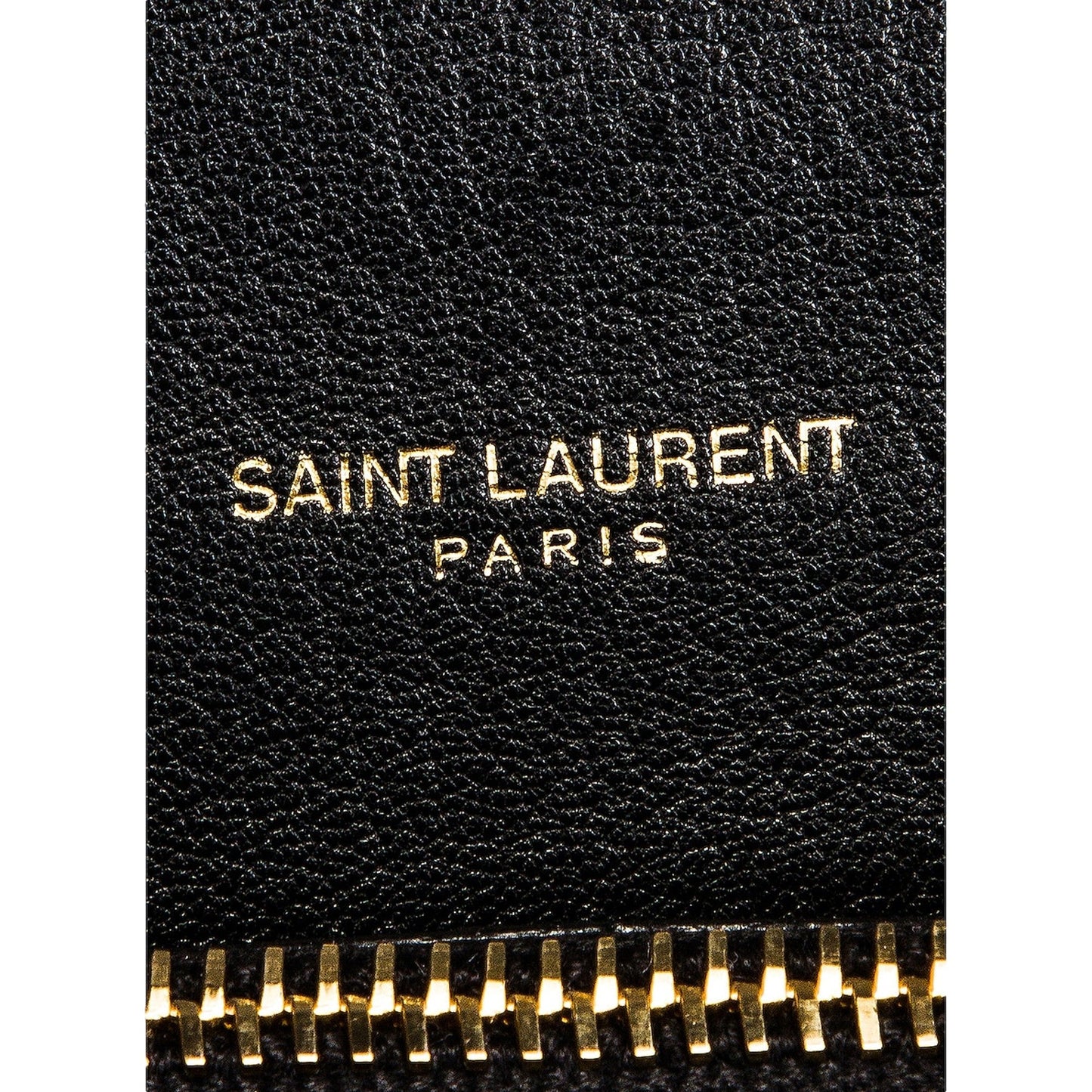 Saint Laurent College Monogram Large Shoulder Bag Black Quilted Leather