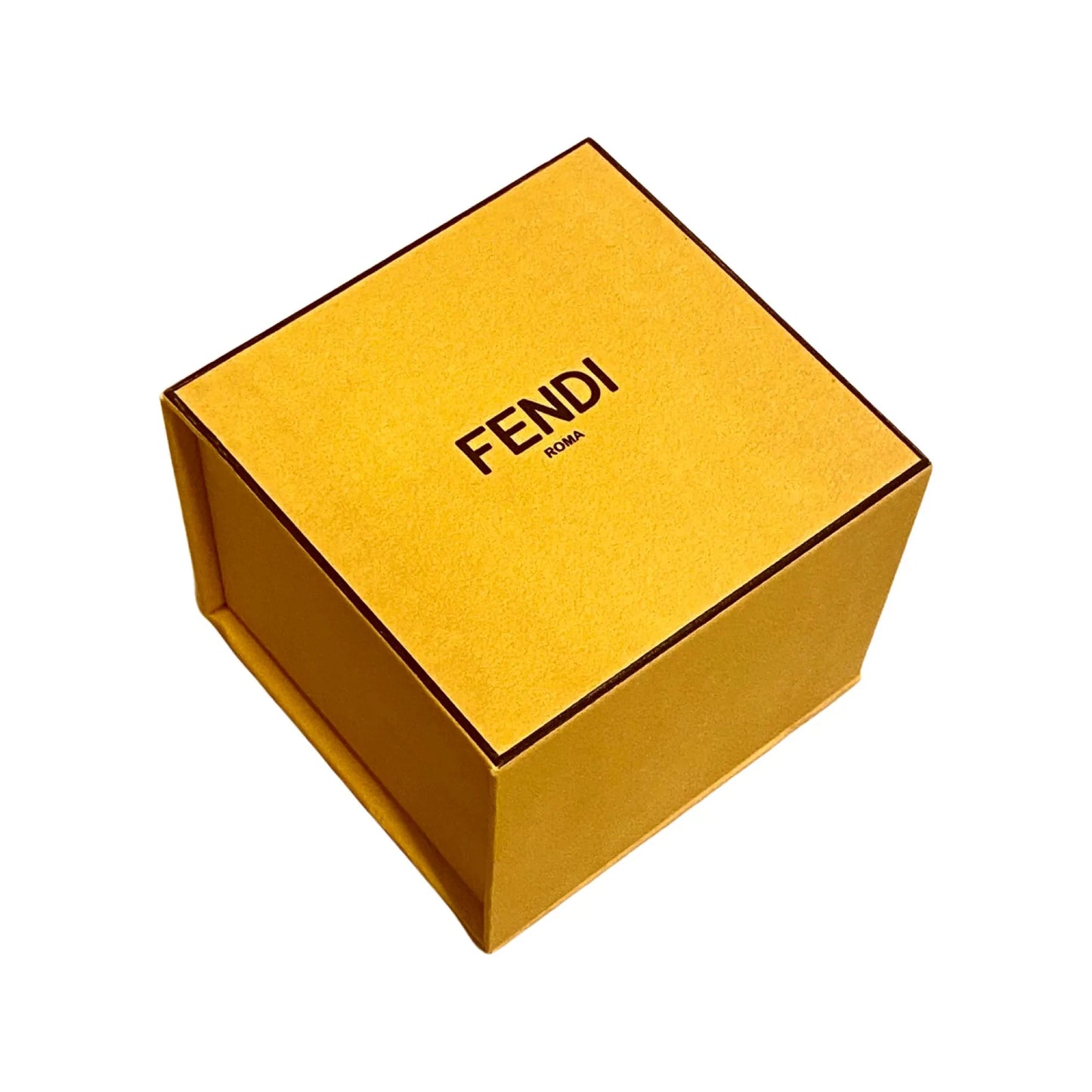 Fendi F is Fendi Engraved Rose Gold Ring Medium