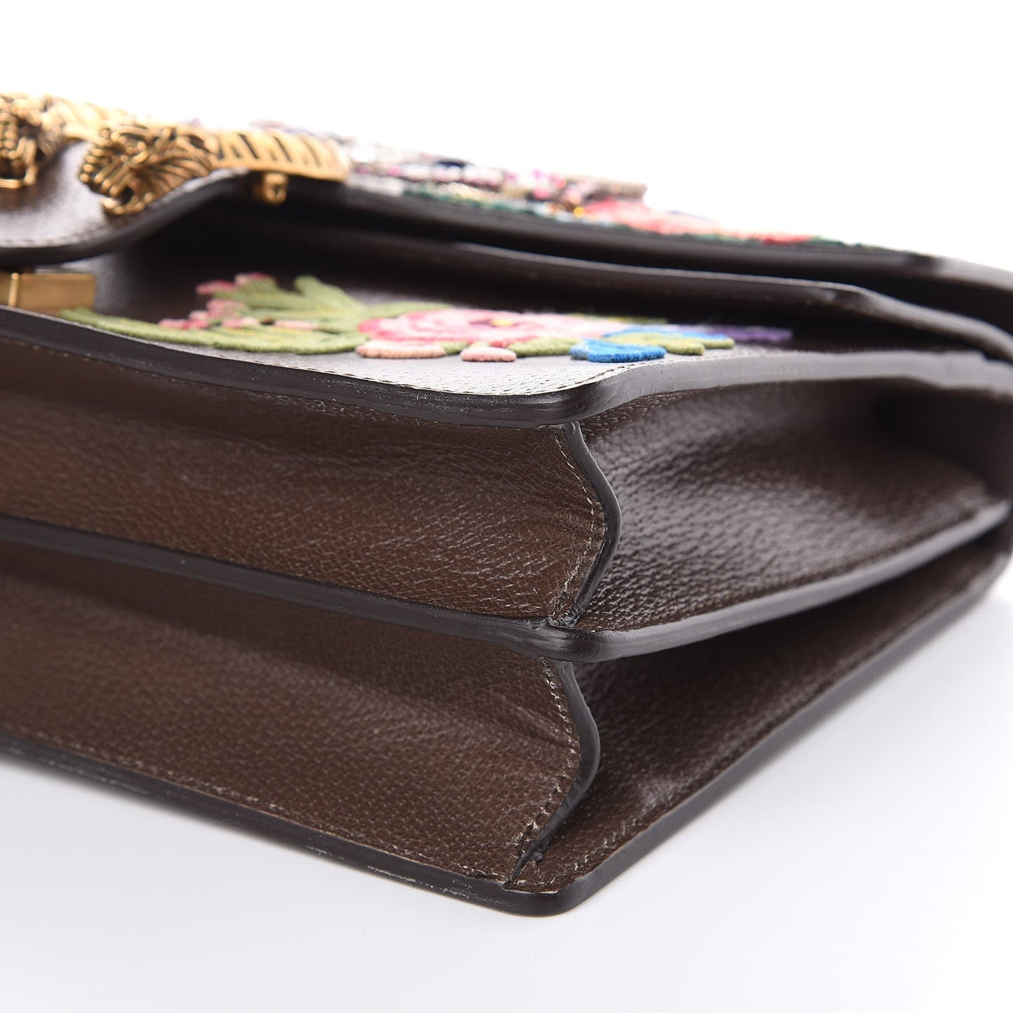 Gucci Dionysus Calfskin Owl Embroidered Shoulder Bag 400235
