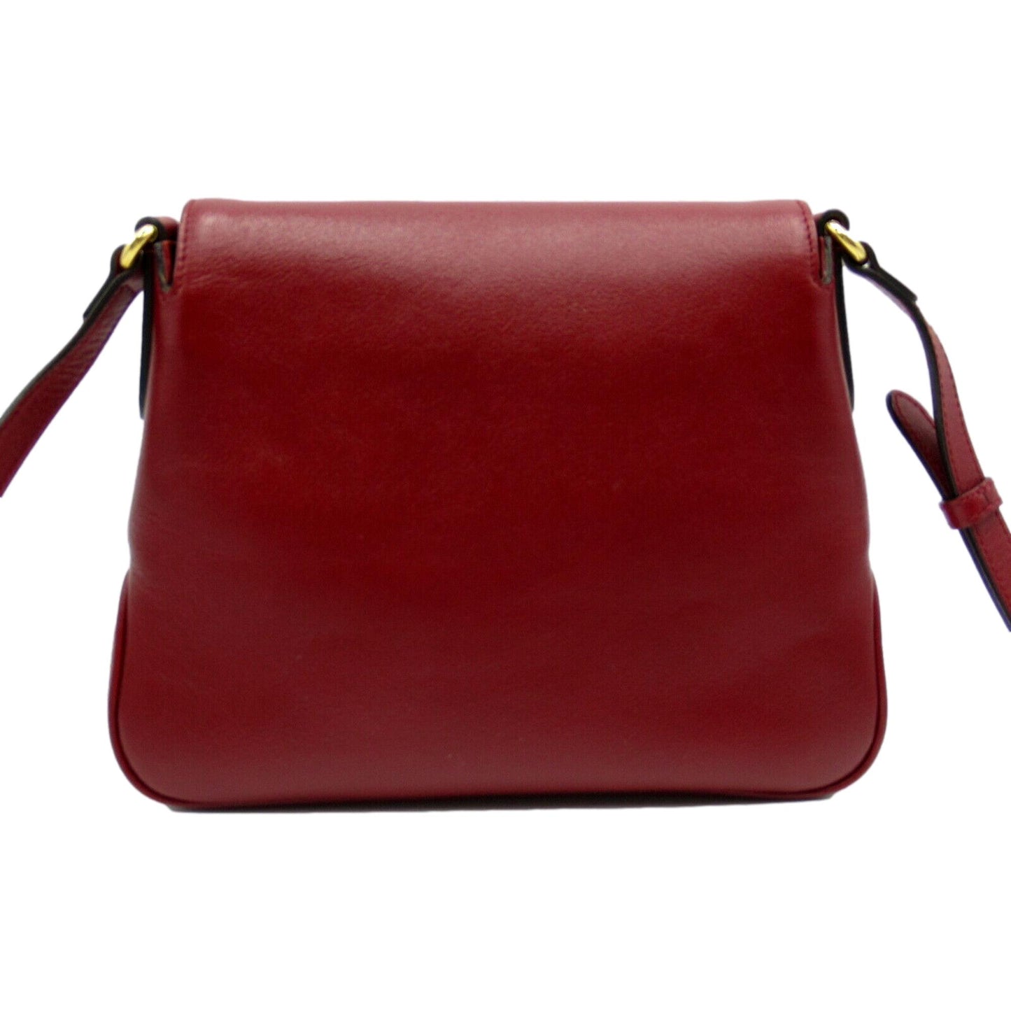 Gucci GG Red Calf Leather Shoulder Bag 648934