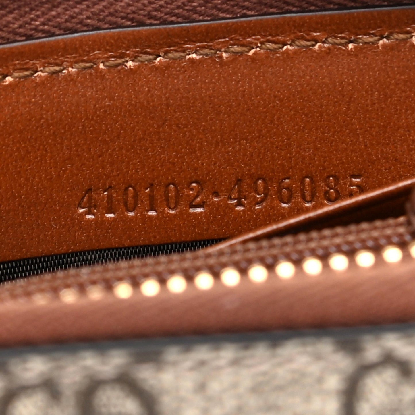 Gucci Guccissima Coated Canvas Large Continental Zip Around Wallet