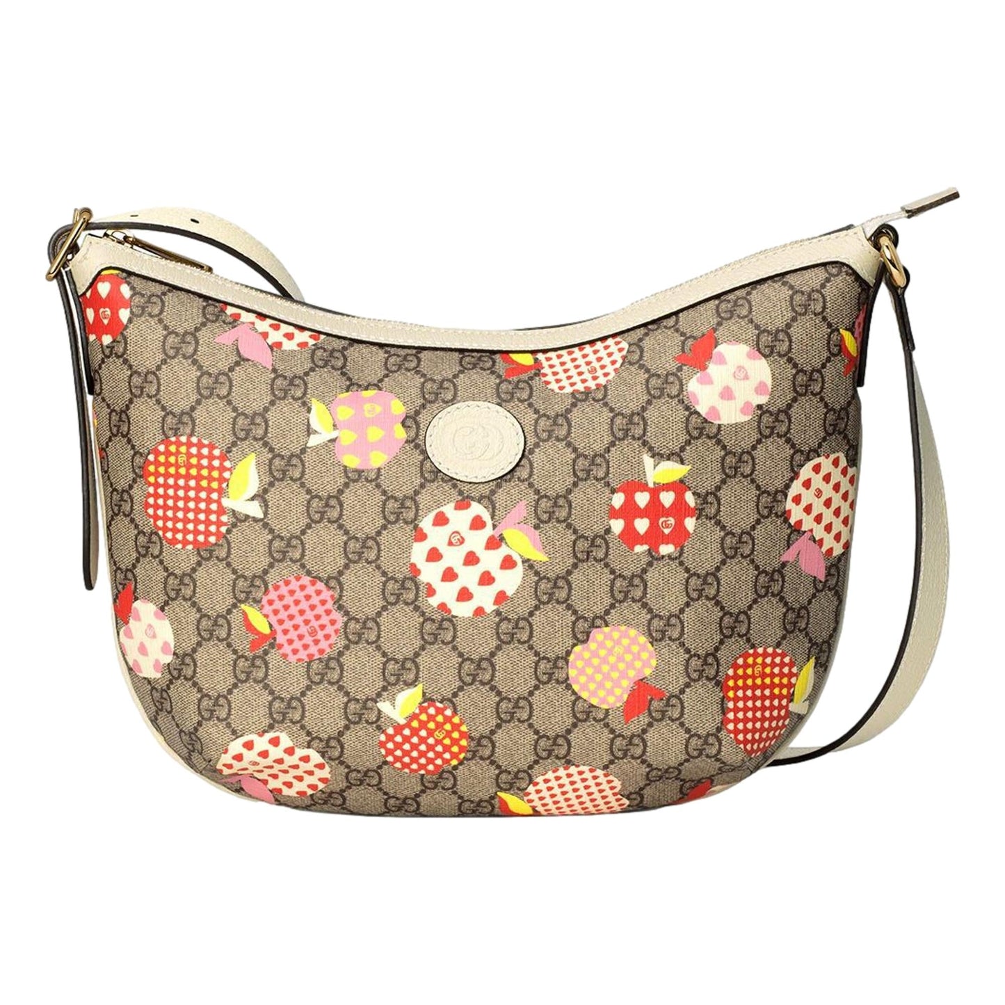 Gucci Les Pommes GG Supreme Shoulder Bag