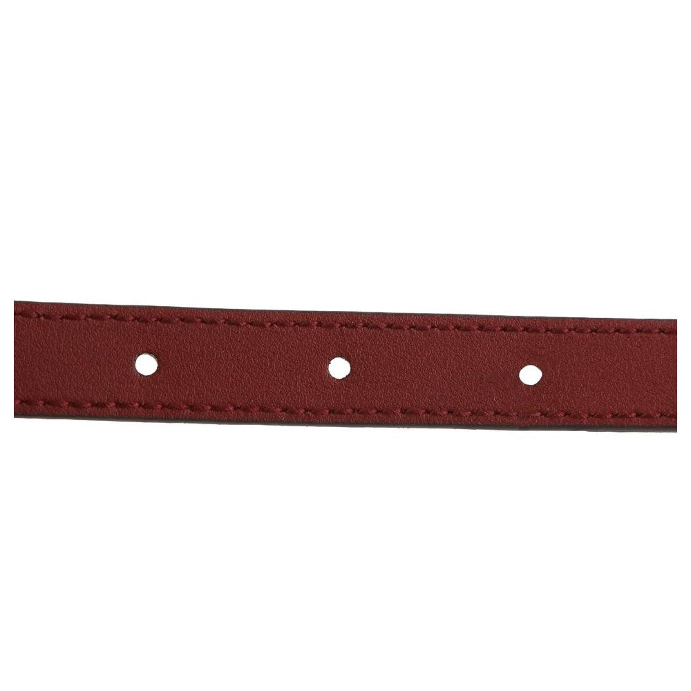 Gucci Marmont Red Suede Torchon GG Buckle Belt Size 95/38 602071