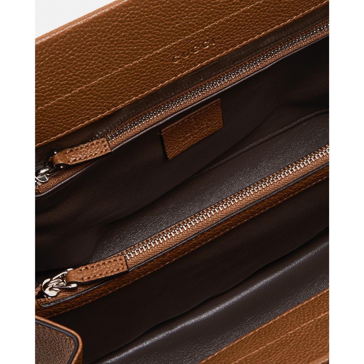 Gucci Zumi Small GG Horsebit Top Handle Bag Brown 533632