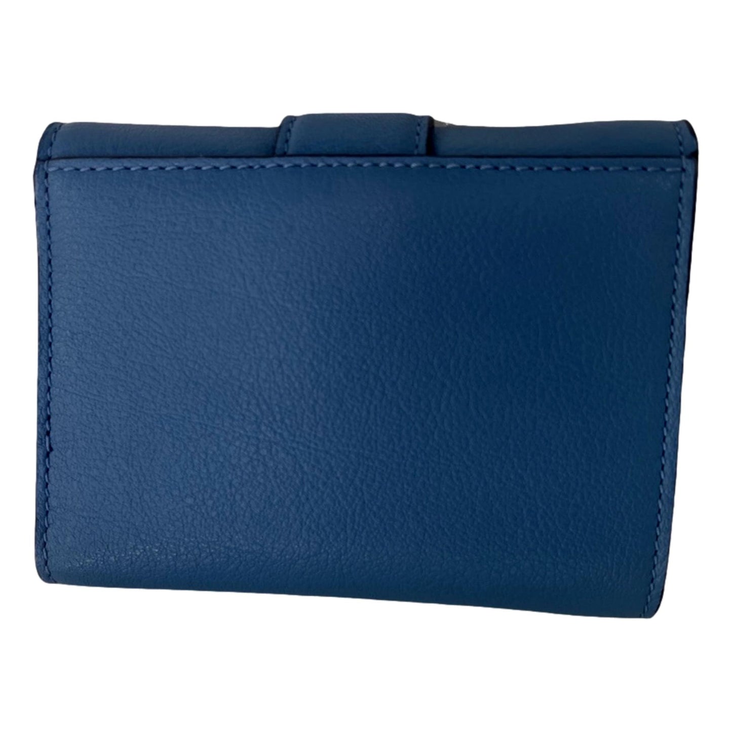 Jimmy Choo Cheri Parrot Blue Small Leather Card Case 0SQM | 028