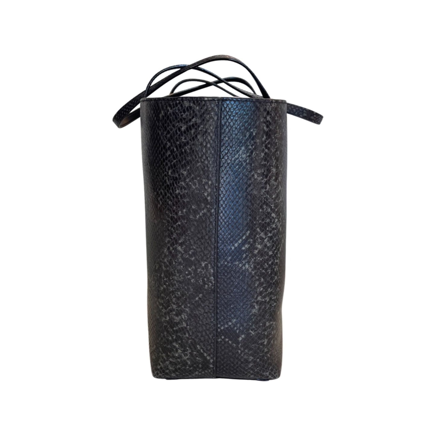 Jimmy Choo Martina Anthracite Snake Printed Tote OPSL | 028