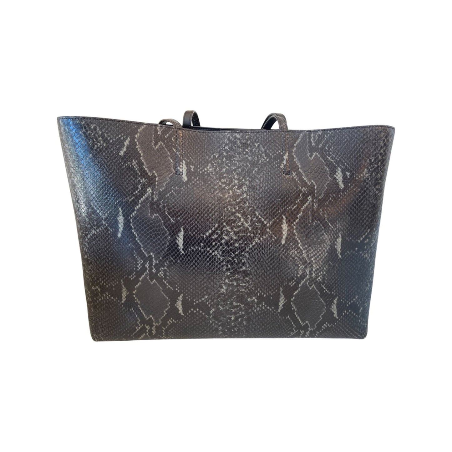 Jimmy Choo Martina Anthracite Snake Printed Tote OPSL | 028