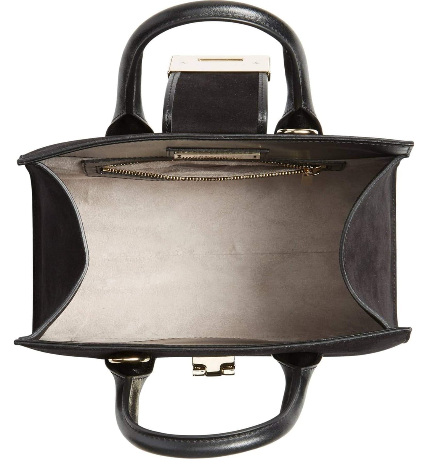 Jimmy Choo Riley Small Navy Blue Suede Top Handle Crossbody Bag OCERT028