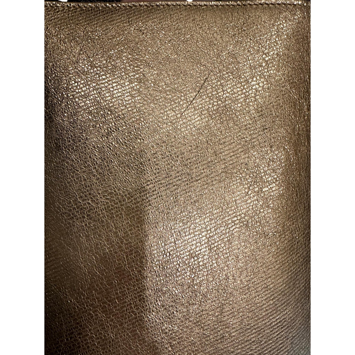 Saint Laurent YSL Kate Tassel Medium Gold Embossed Leather Crossbody Bag