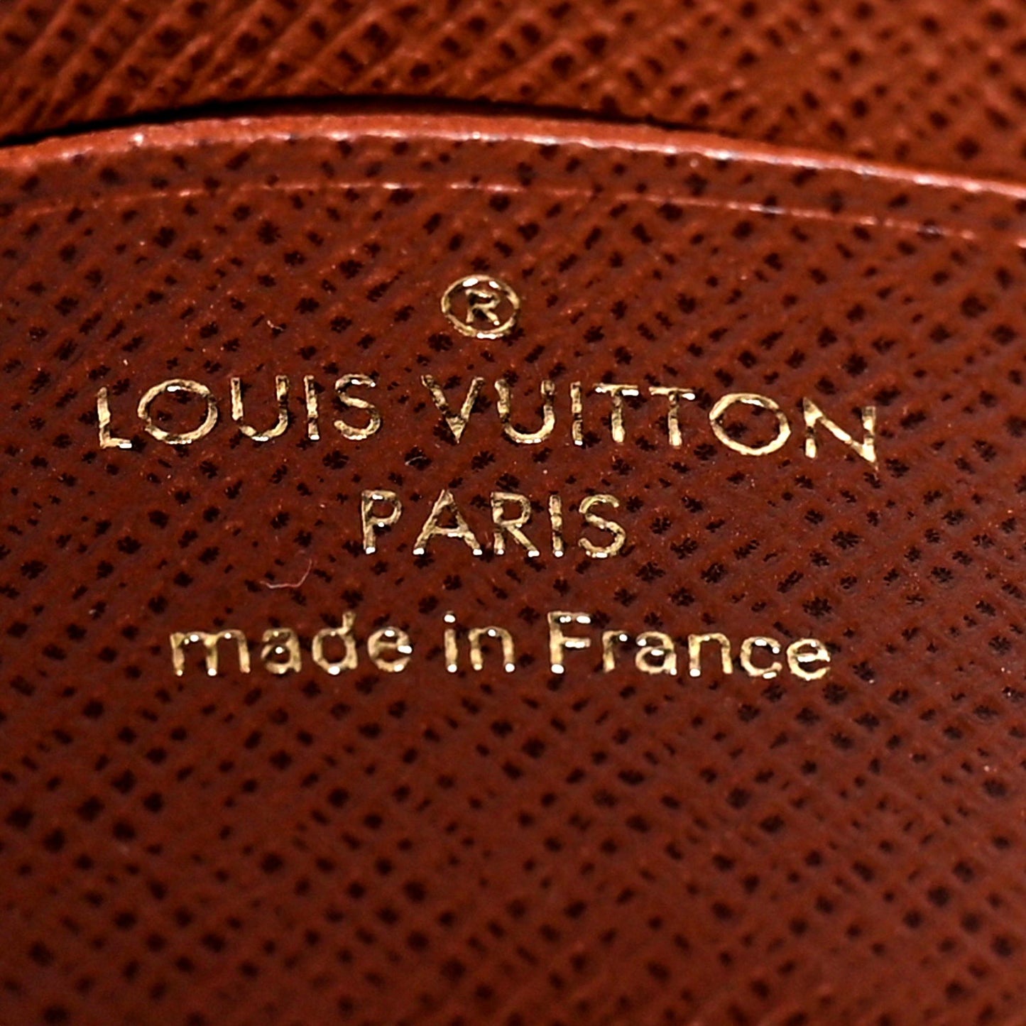 Louis Vuitton Ivy Brown Monogram Wallet on Chain Crossbody Bag