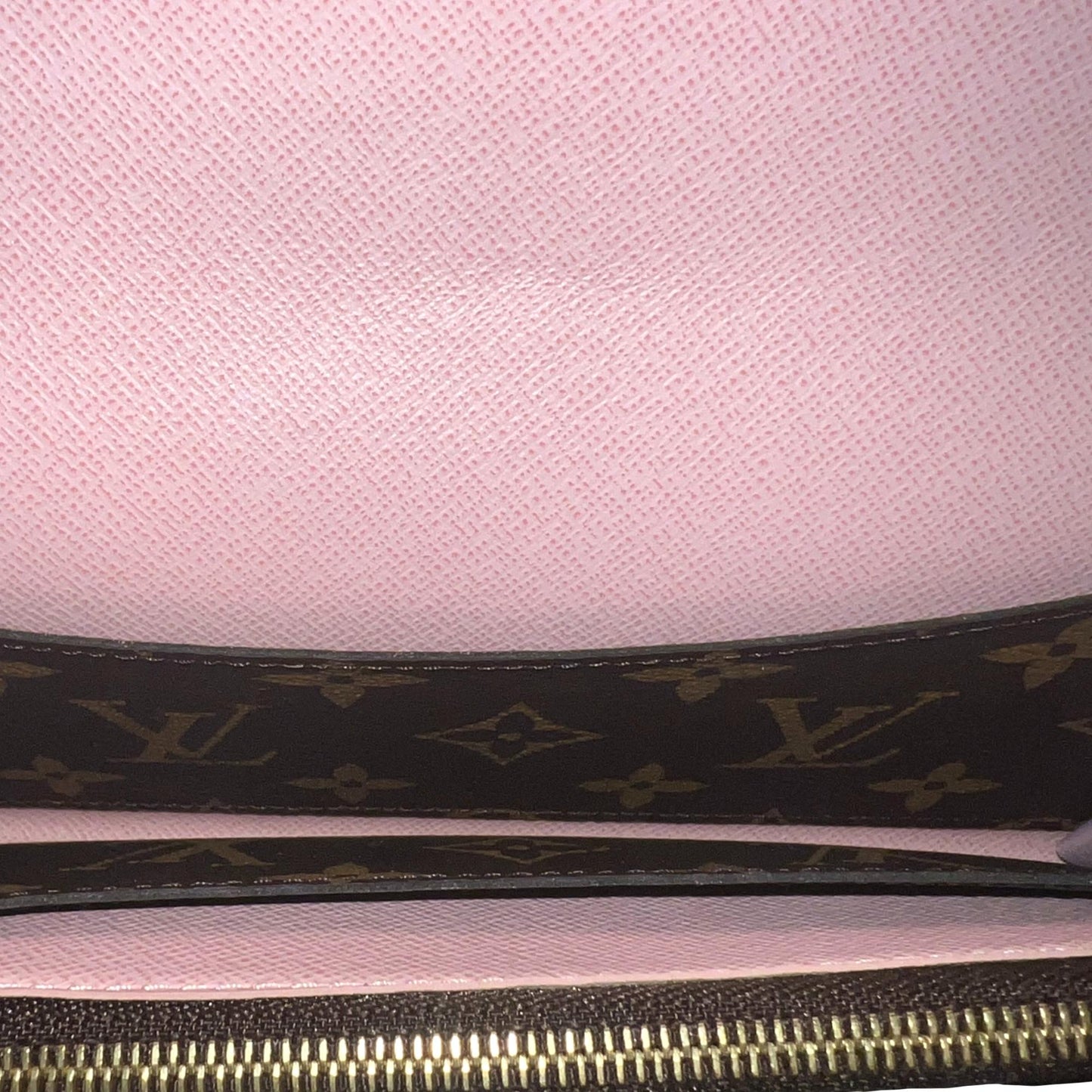 Louis Vuitton Monogram Blue Flower Emilie Wallet