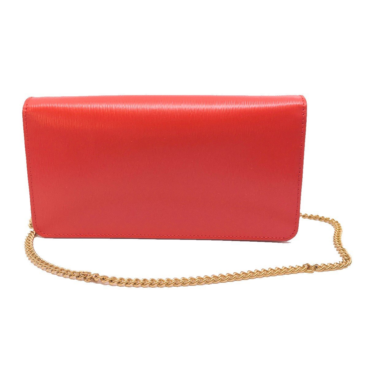 Prada Bandoliera Mini Crossbody Leather Lacca Red Triangle Logo 1DH044