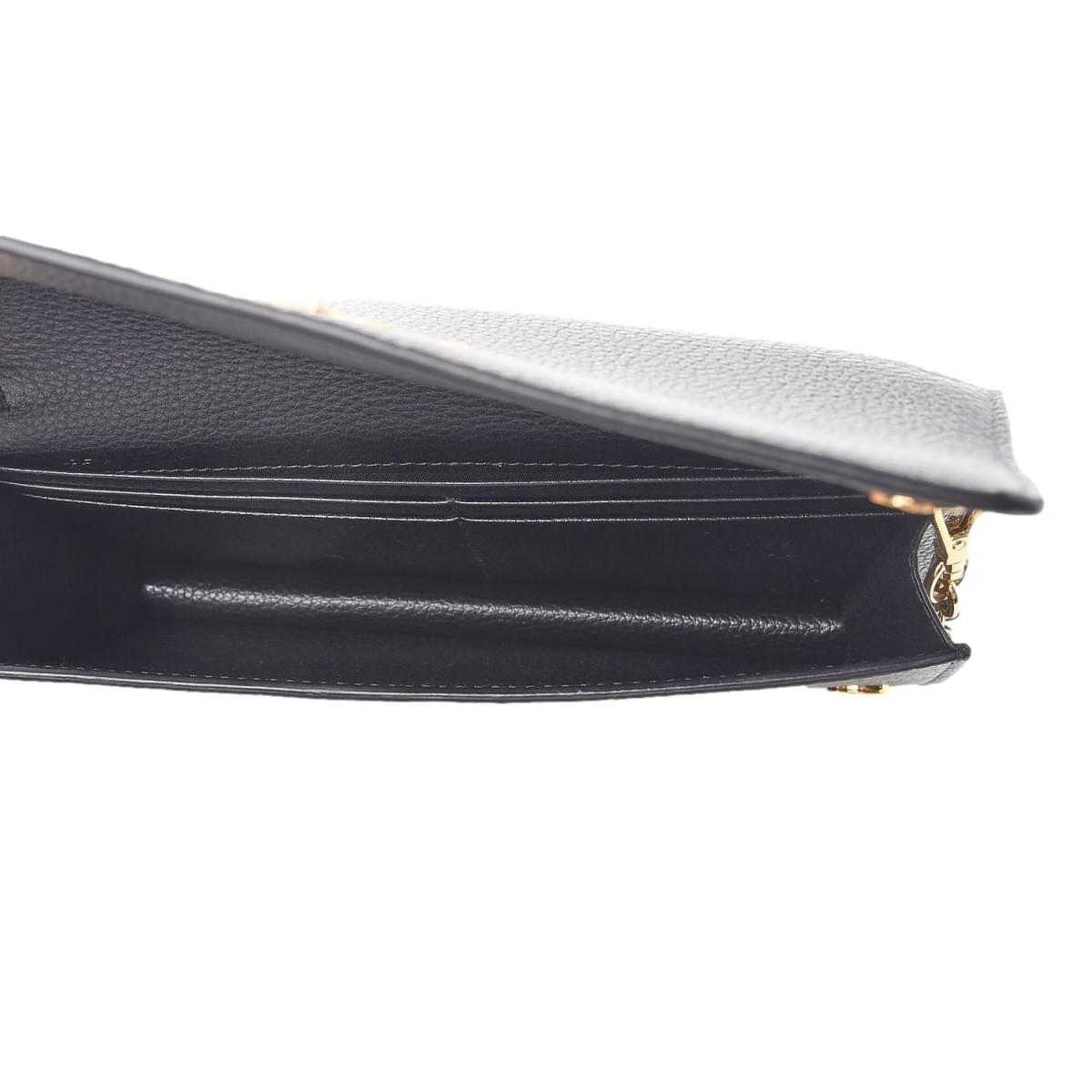 Prada Black Vitello Daino Leather Mini Crossbody Handbag 1DH044