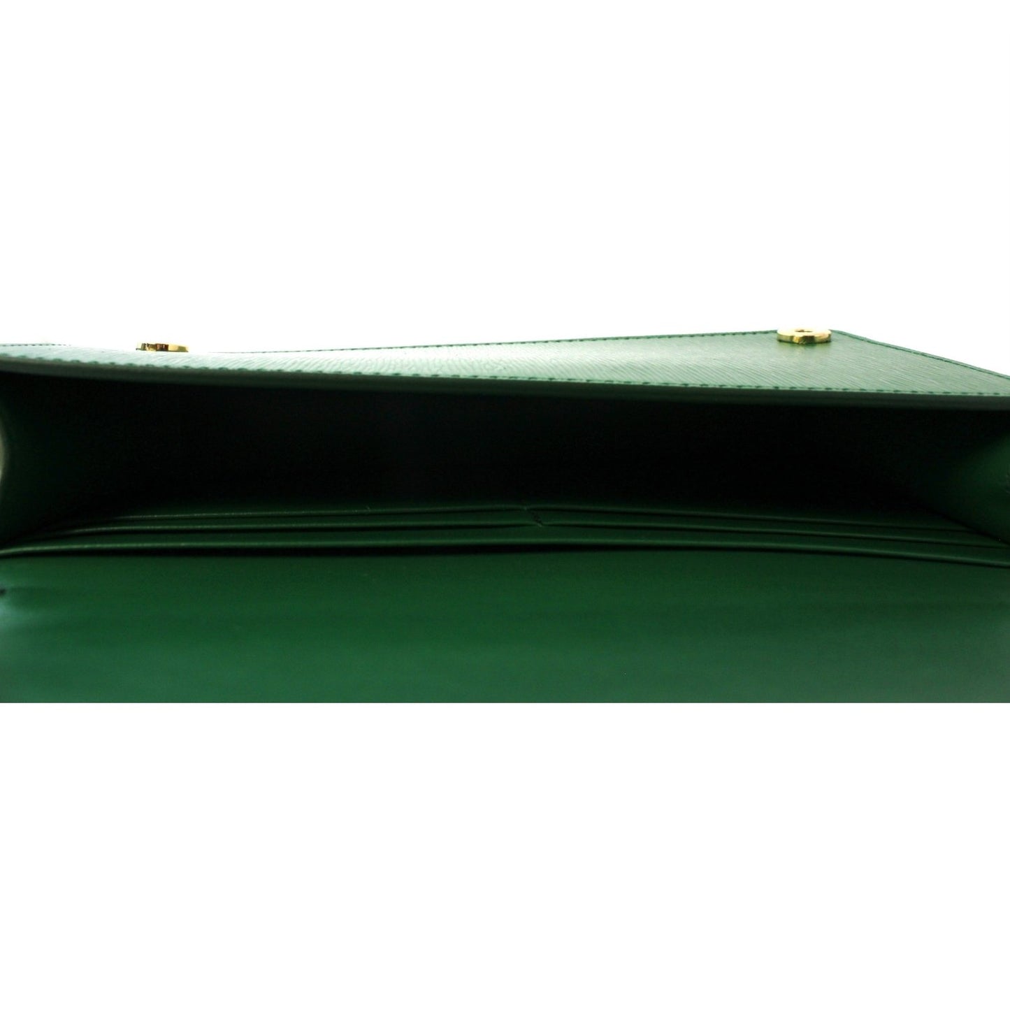 Prada Green Vitello Move Leather Triangle Logo Crossbody Bag 1DH044