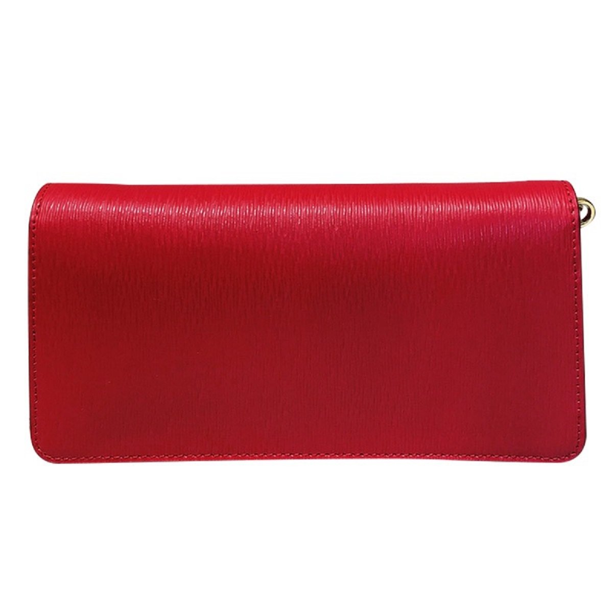Prada Miniborse Lacca Red Vitello Move Leather Crossbody Chain