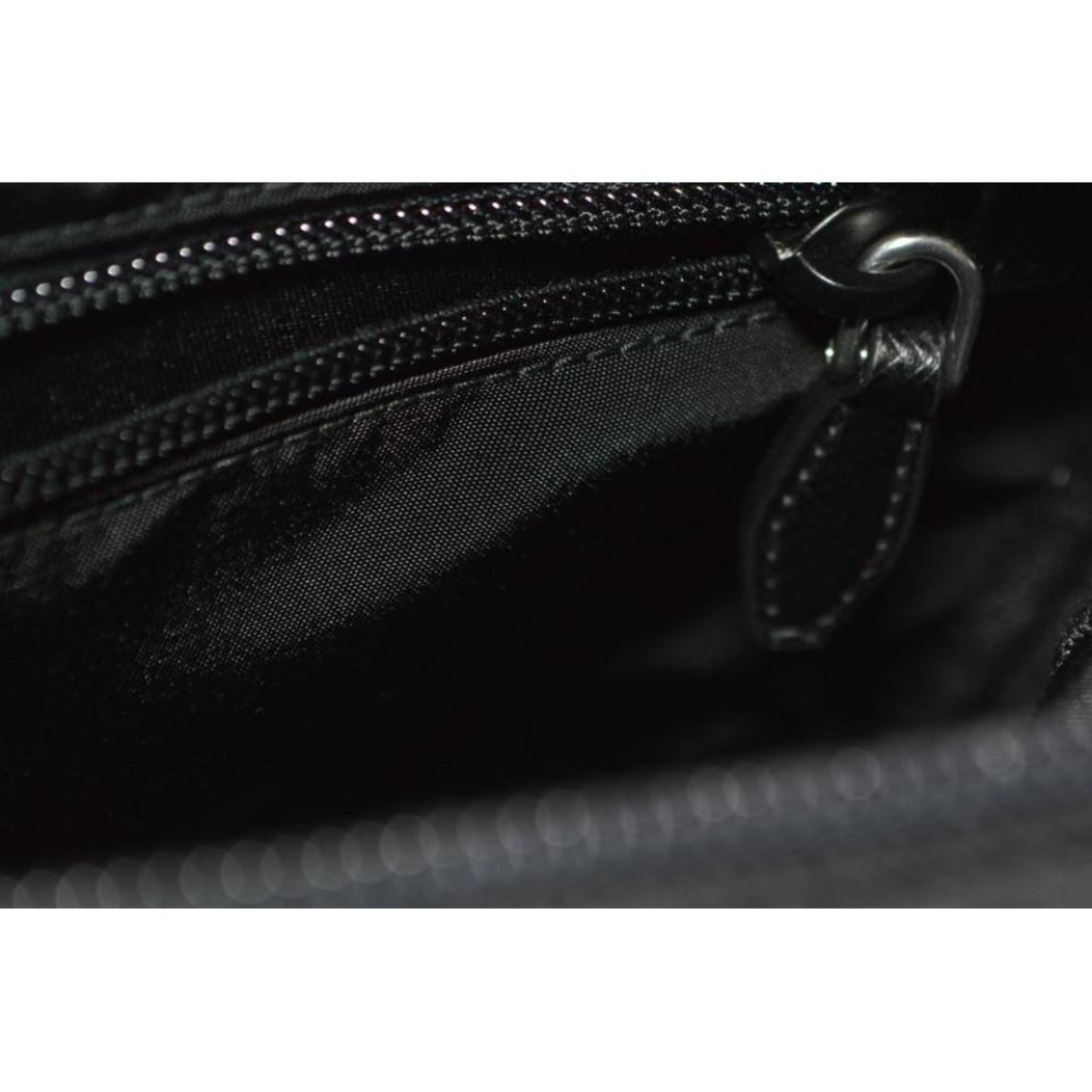 Prada Necessaire Black Tessuto Nylon Large Toiletry Case