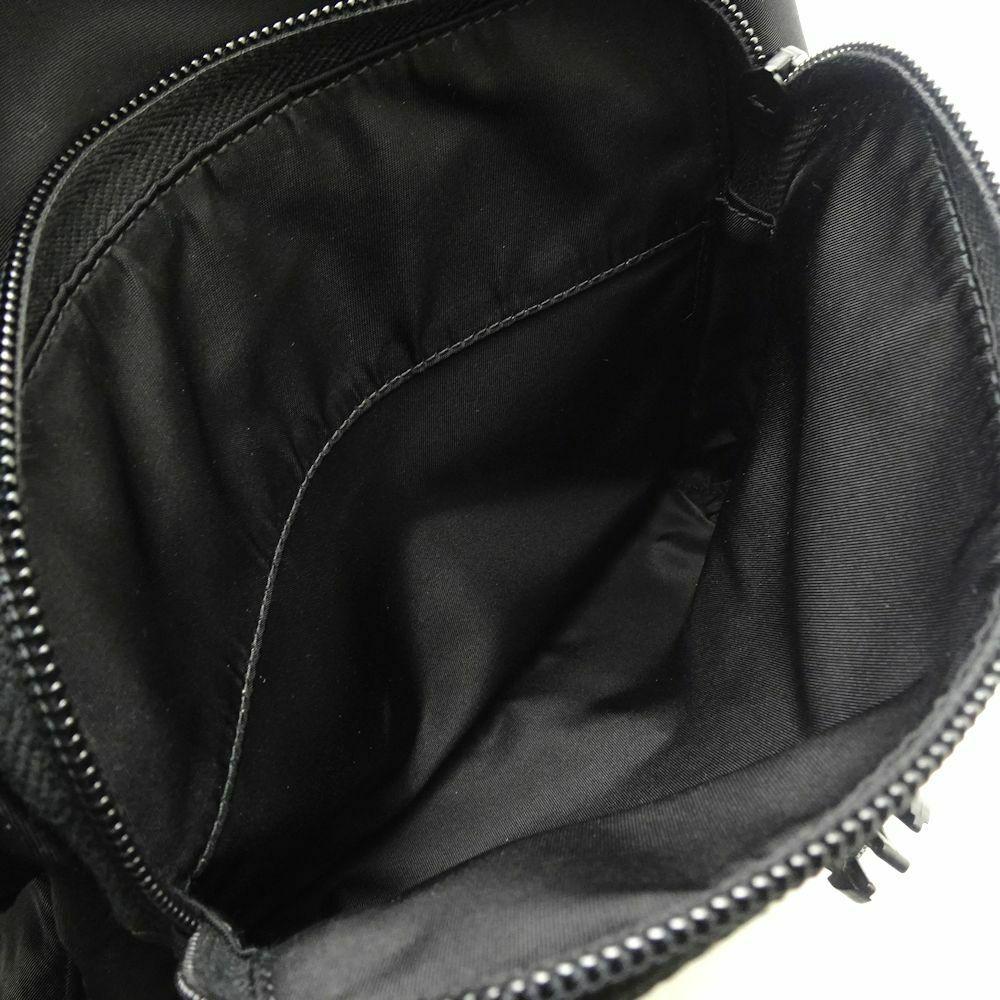 Prada Re Edition Nylon Tessuto Saffiano Leather Black Messenger Bag