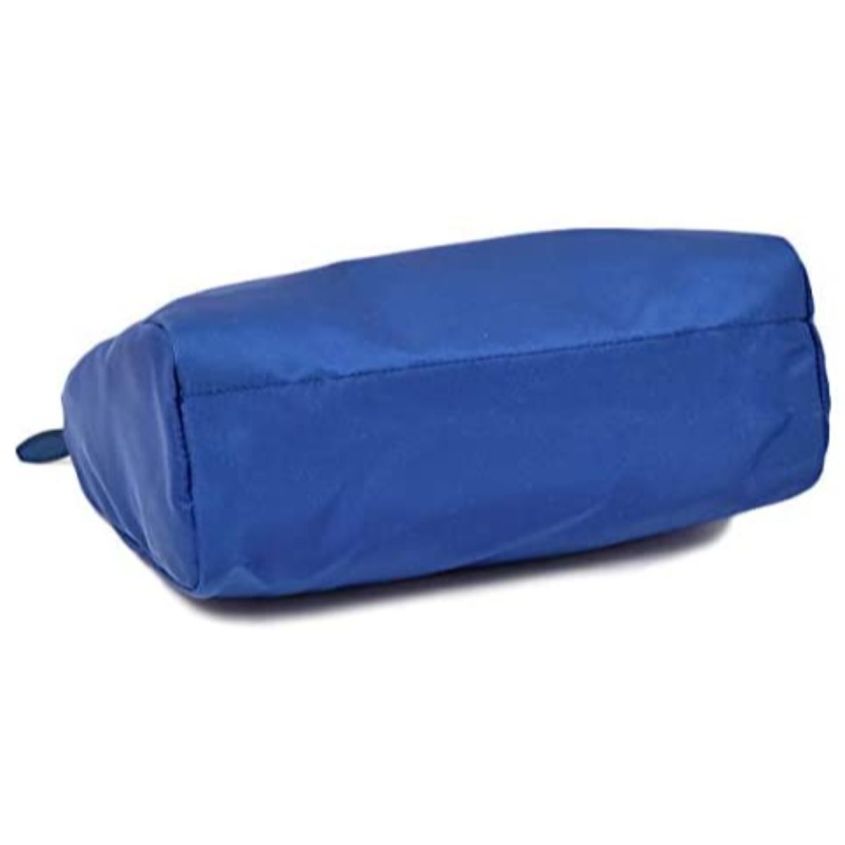 Prada Tessuto Nylon Triangle Logo Large Toiletry Case Bluette Blue 1NA012