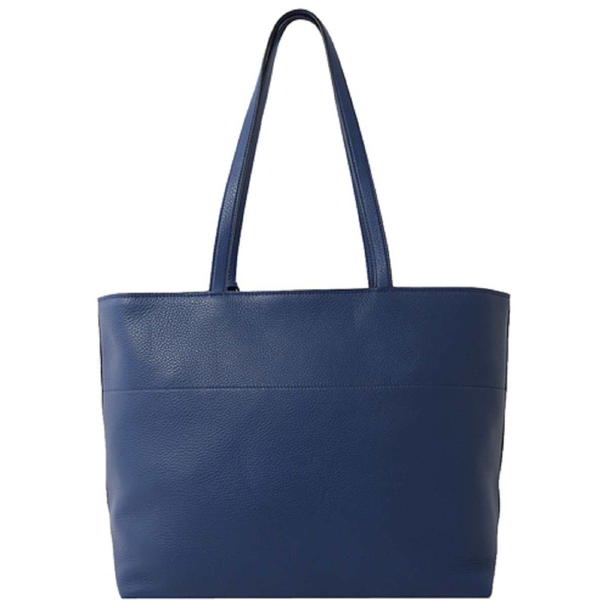 Prada Vitello Phenix Leather Shopping Tote Bag Bluette 1BG203