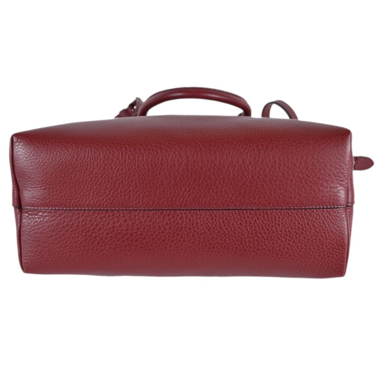 Prada Women's Rubino Red Vitello Phenix Leather Crossbody Handbag 1BA063