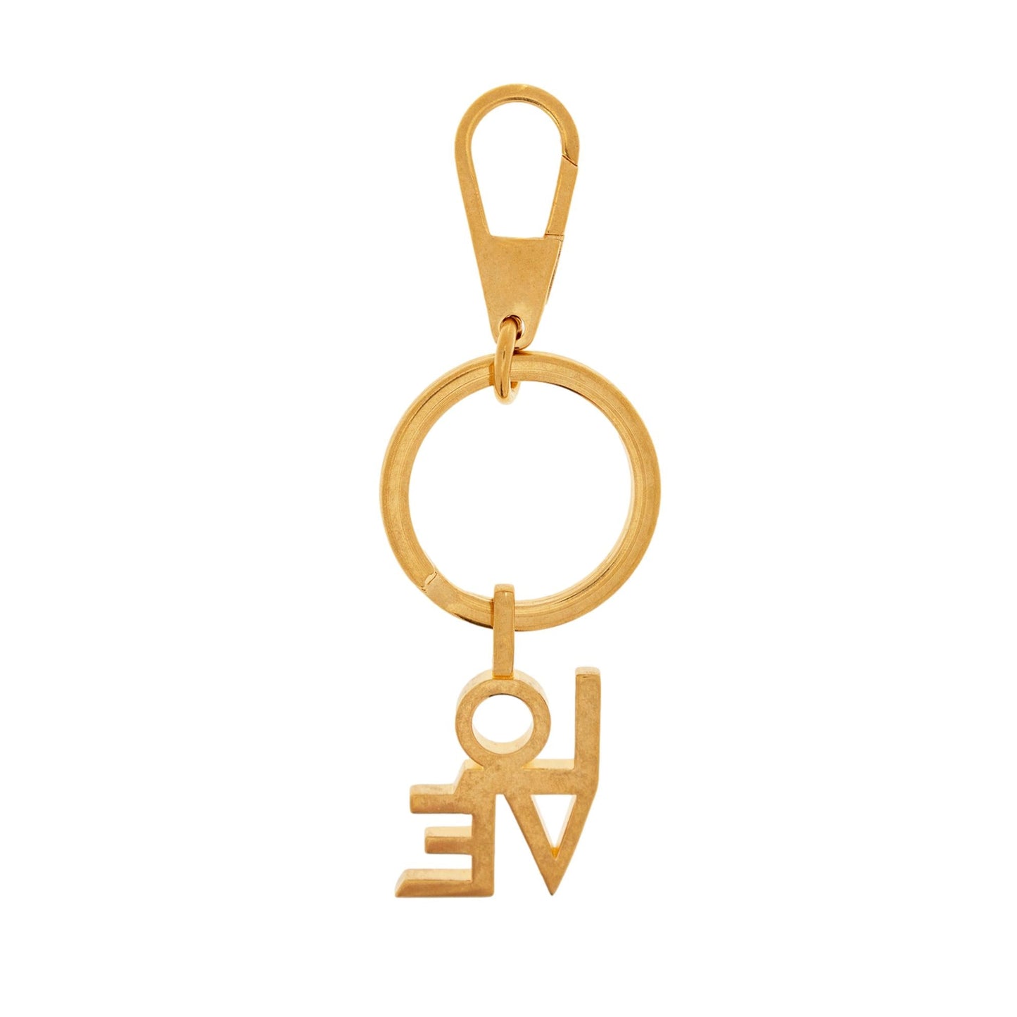 Saint Laurent Love Brass Keyring 670425