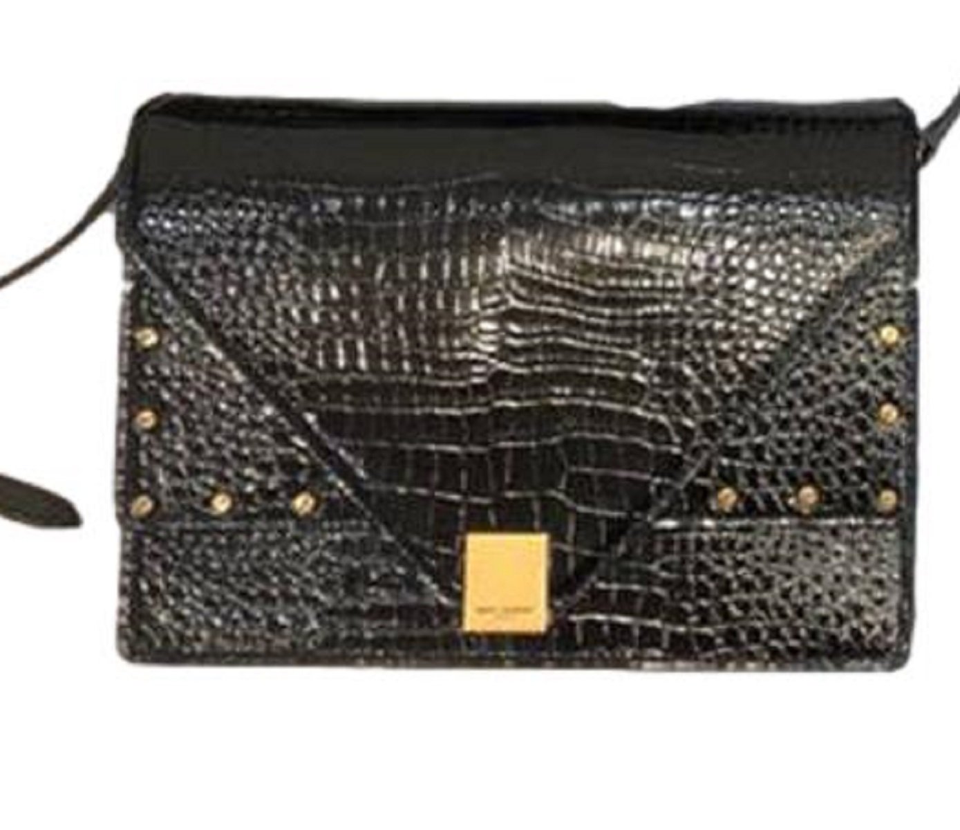 Saint Laurent Margaux Crocodile Leather Crossbody Bag 578056