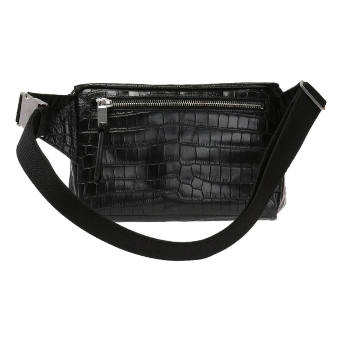 Saint Laurent Marisupio Croc Print Belt Bag 505973