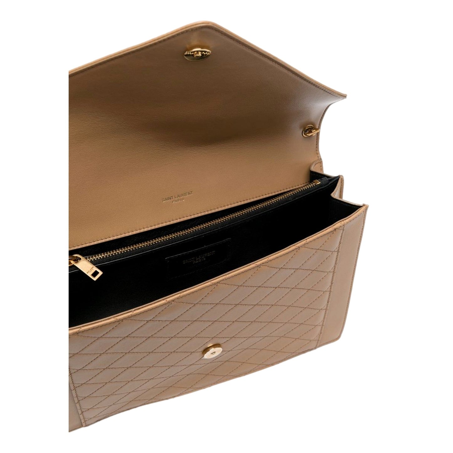 Saint Laurent Gabby Light Brown Shoulder Bag