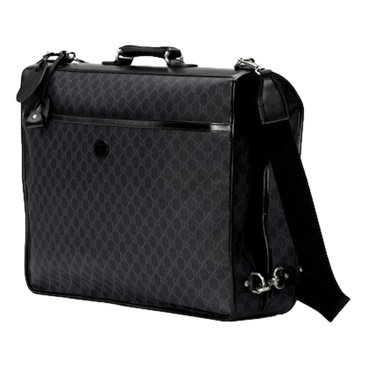 Gucci Supreme Interlocking GG Supreme Black Garment Bag Holdall