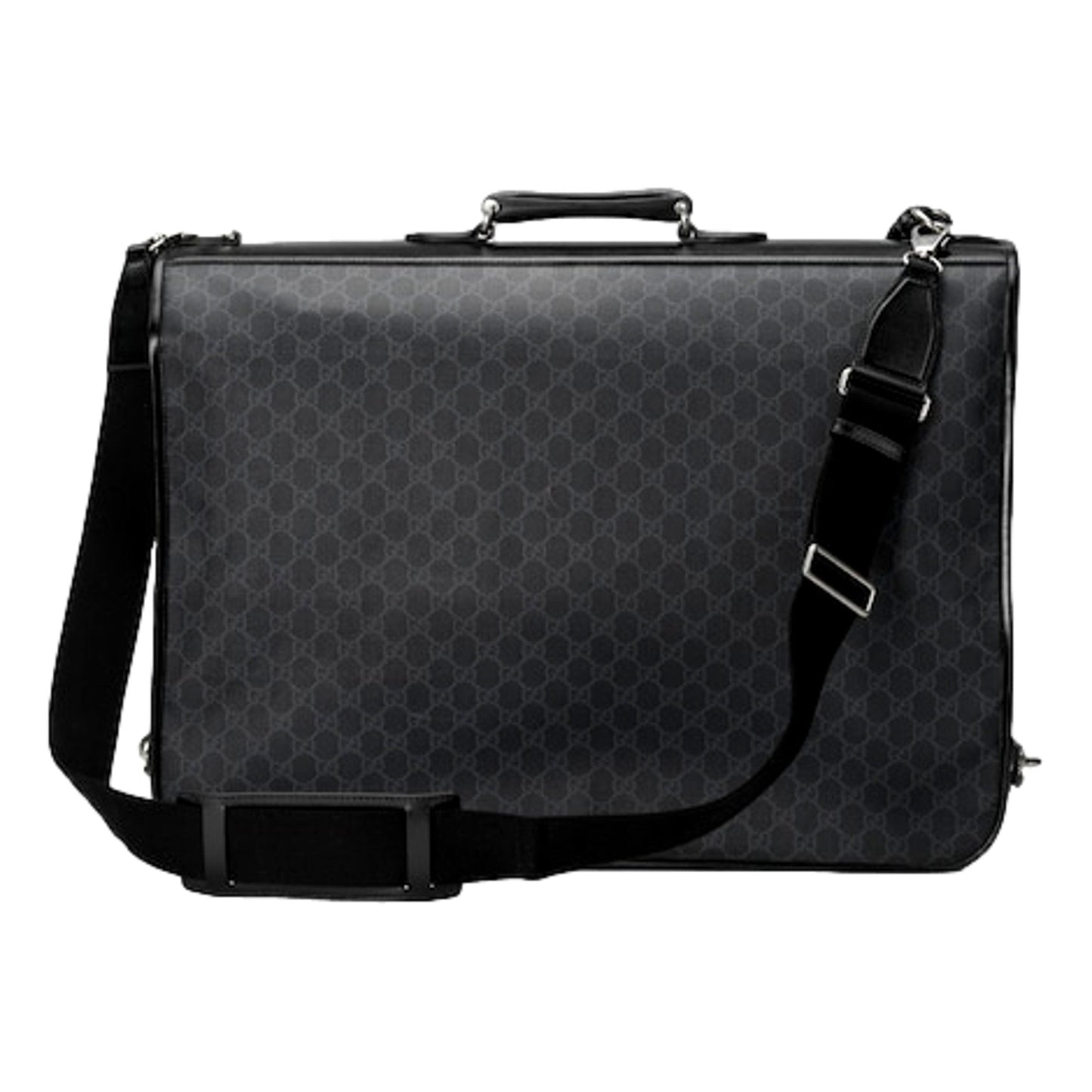 Gucci Supreme Interlocking GG Supreme Black Garment Bag Holdall