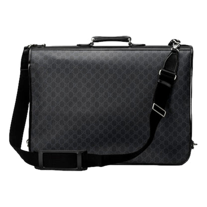 Gucci Supreme Interlocking GG Supreme Black Garment Bag Holdall
