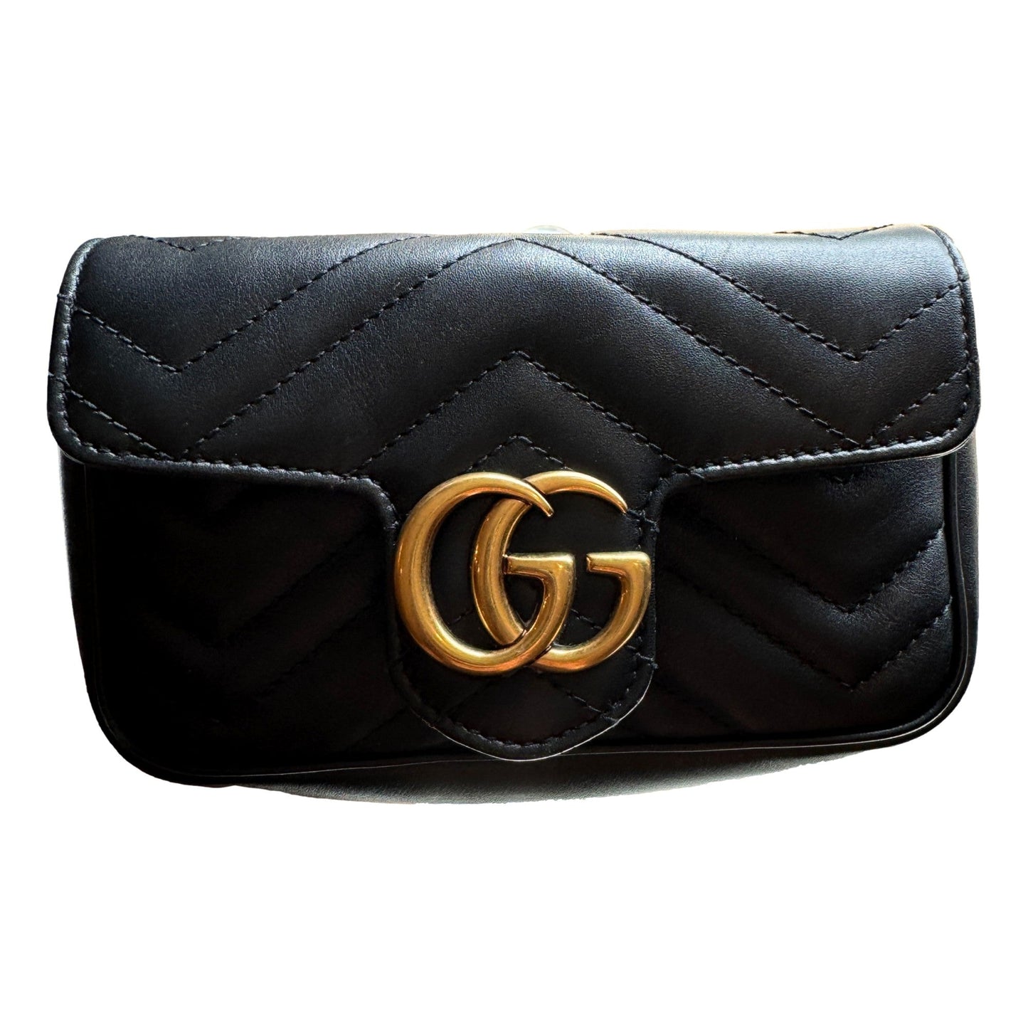 Gucci Marmont Super Mini Bag Black