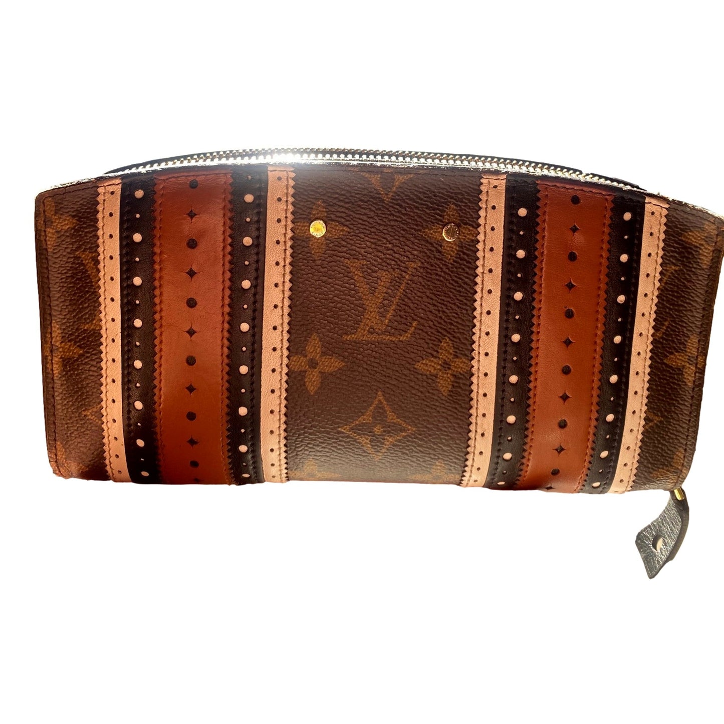 Louis Vuitton Limited Edition Zippy Steamer Wallet Brogue Monogram