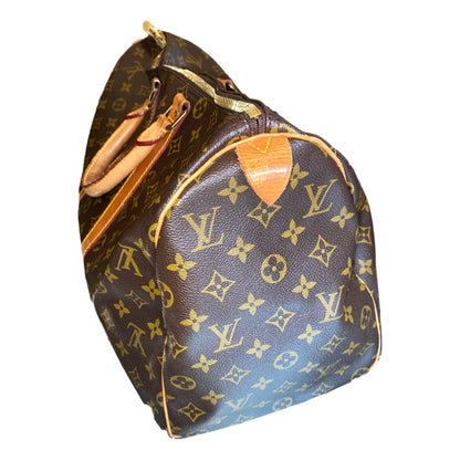 Louis Vuitton Monogram Brown Canvas Keepall 45