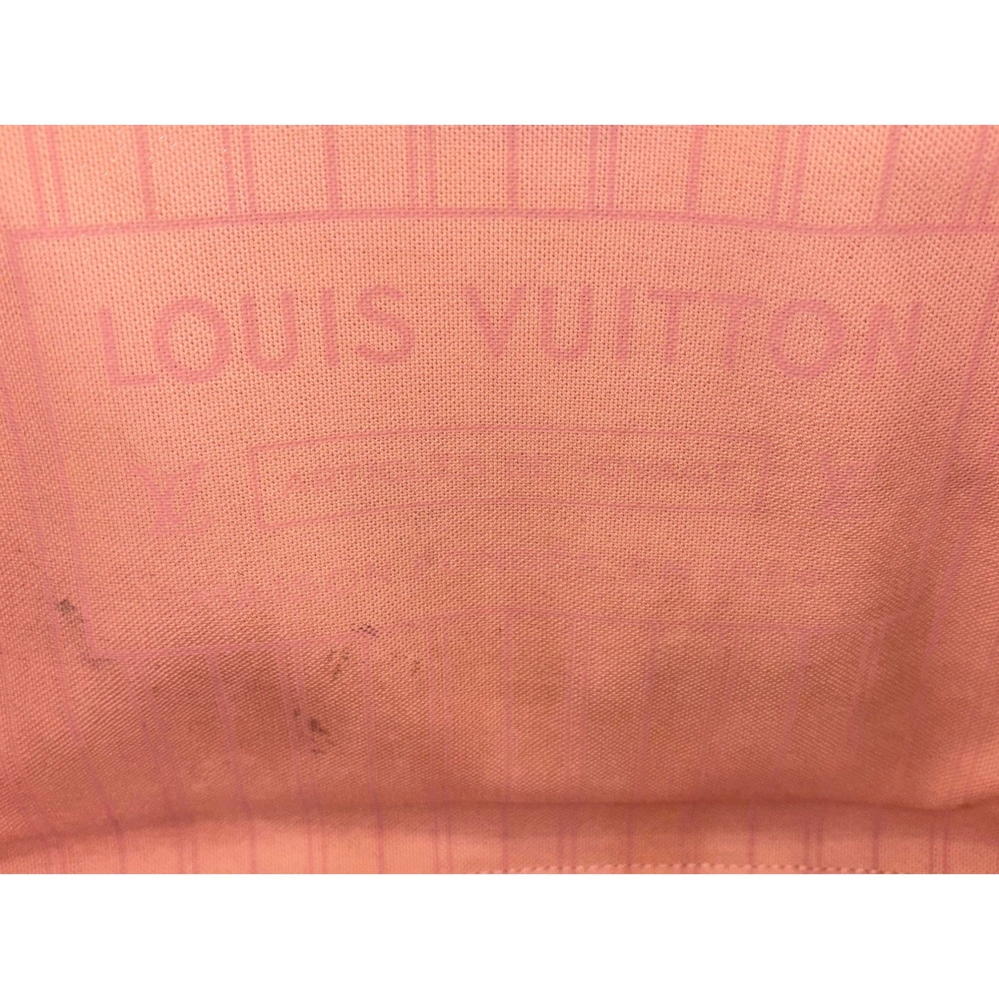 Louis Vuitton Ballerine Damier Azur White Neverfull MM Tote