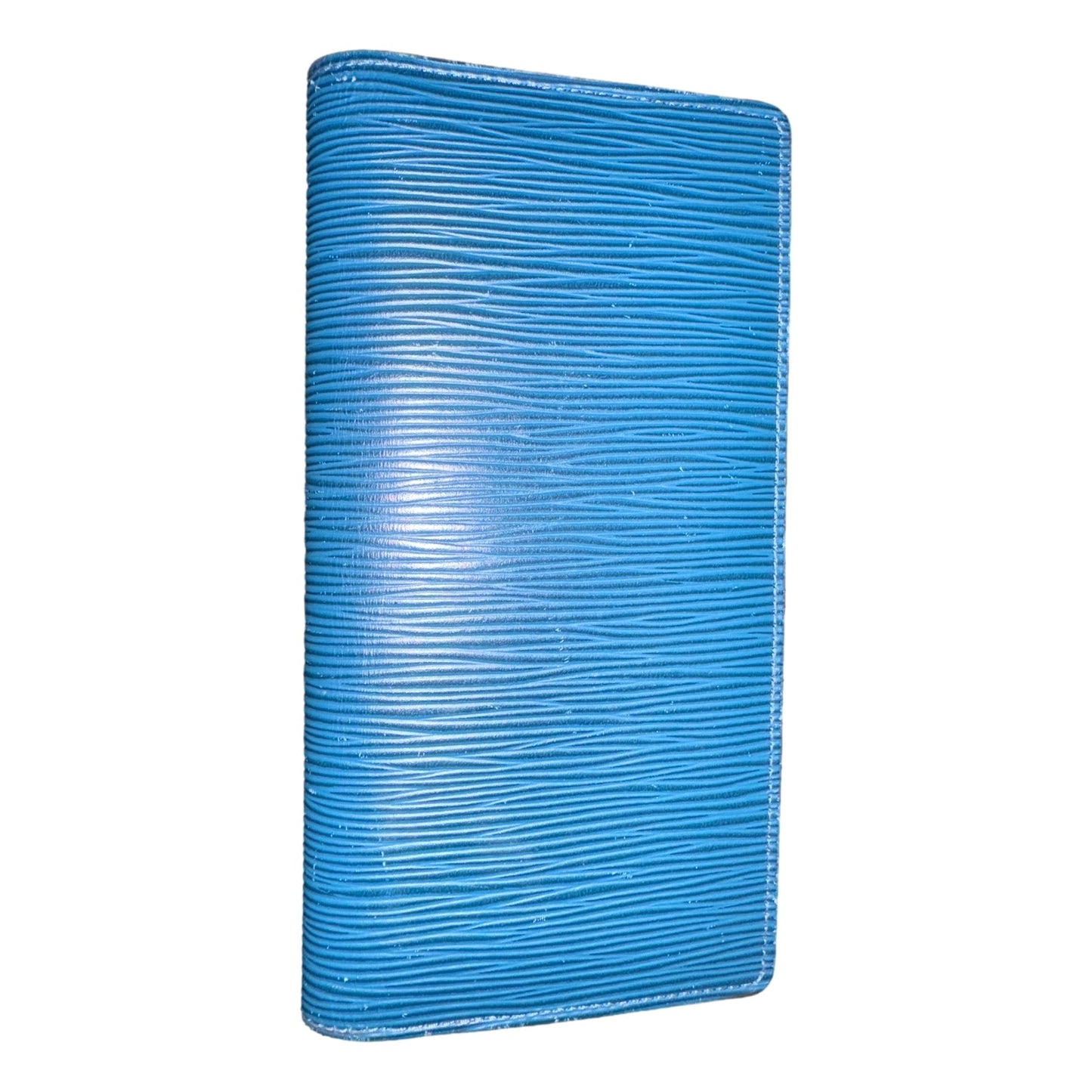 Louis Vuitton Toledo Blue Epi Leather Long Bi-fold Wallet