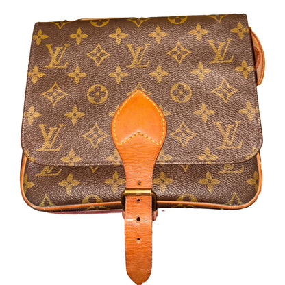 Louis Vuitton Vintage 1988 Monogram Canvas Cartouchiere MM