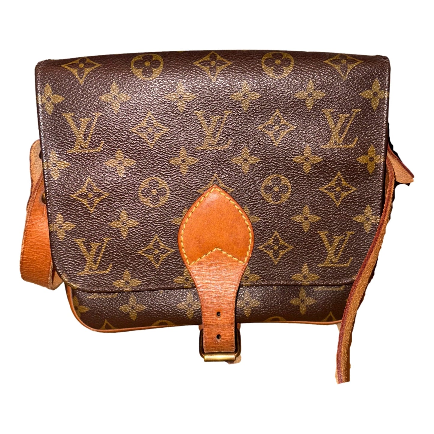 Louis Vuitton Vintage 1988 Monogram Canvas Cartouchiere MM