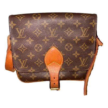 Louis Vuitton Vintage 1988 Monogram Canvas Cartouchiere MM