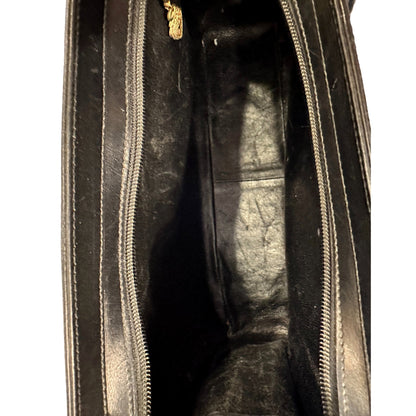 Gucci Ophidia Black Leather Top Handle Handbag