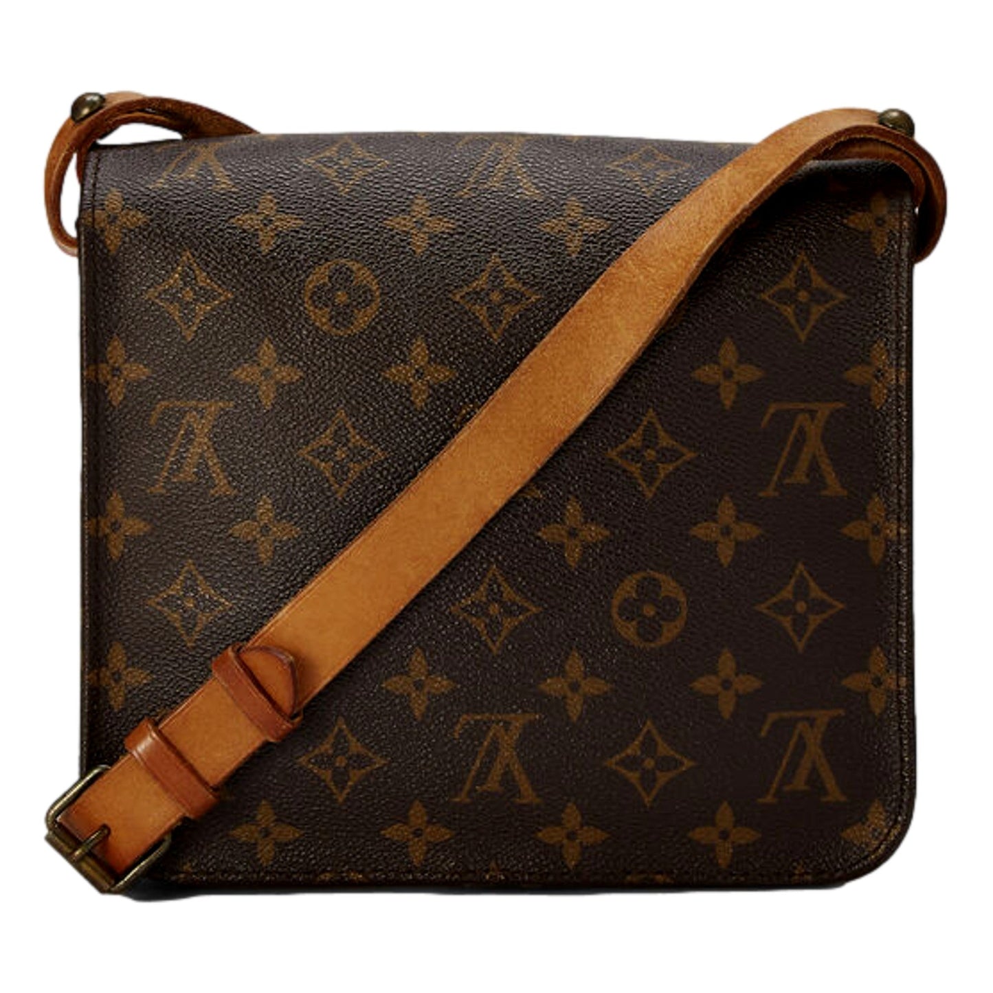 Louis Vuitton Vintage 1988 Monogram Canvas Cartouchiere MM