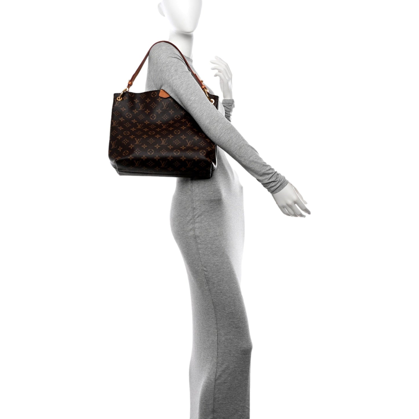 Louis Vuitton Classic Monogram Graceful PM Pivoine Shoulder Bag