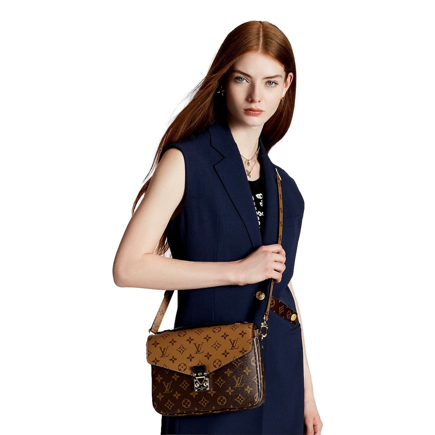 Louis Vuitton Monogram Reverse Pochette Métis