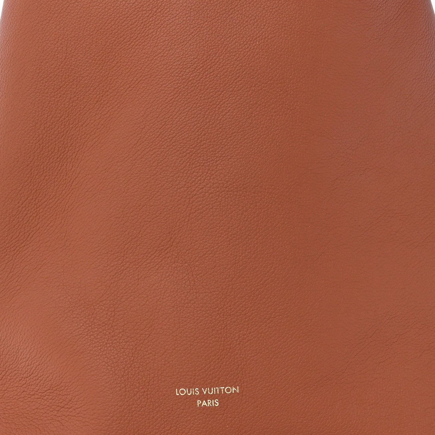 Louis Vuitton Cognac Calfskin Leather Low Key Hobo Bag with Detachable Pouch MM