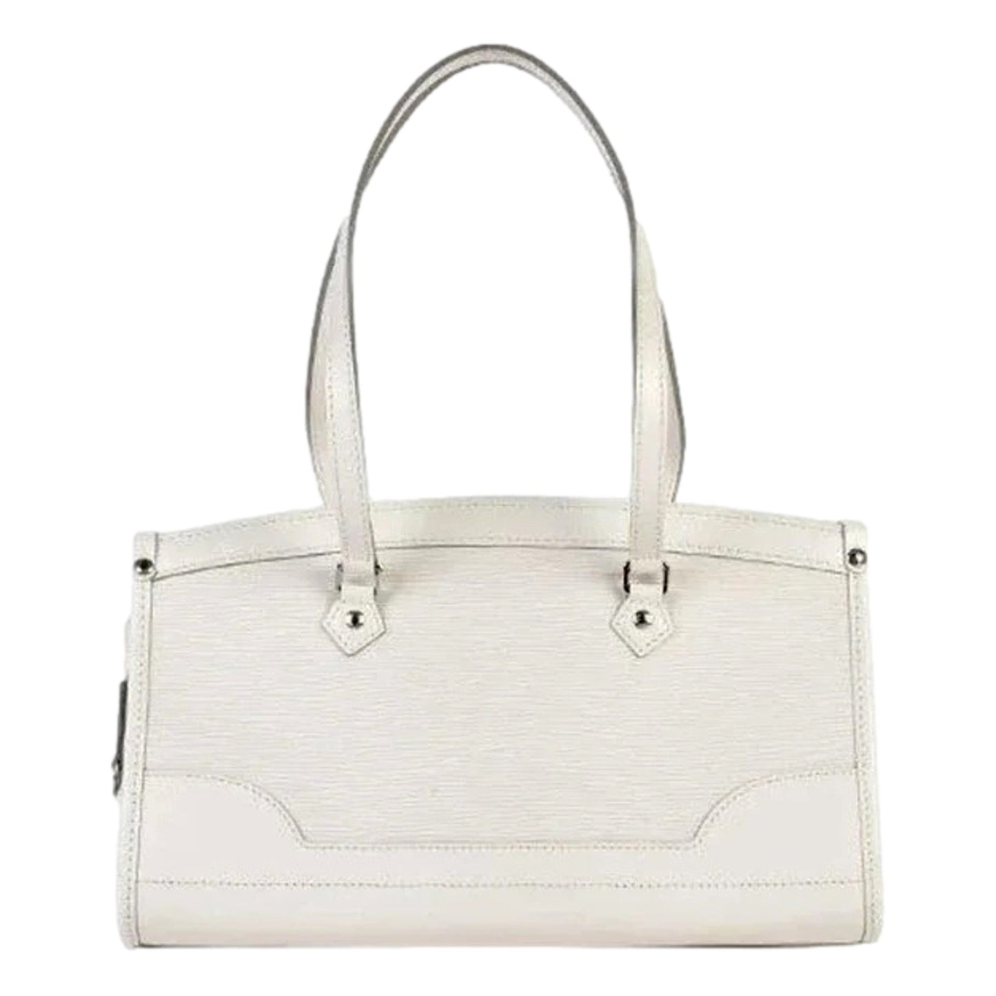 Louis?Vuitton Madeleine PM Epi Shoulder Bag White