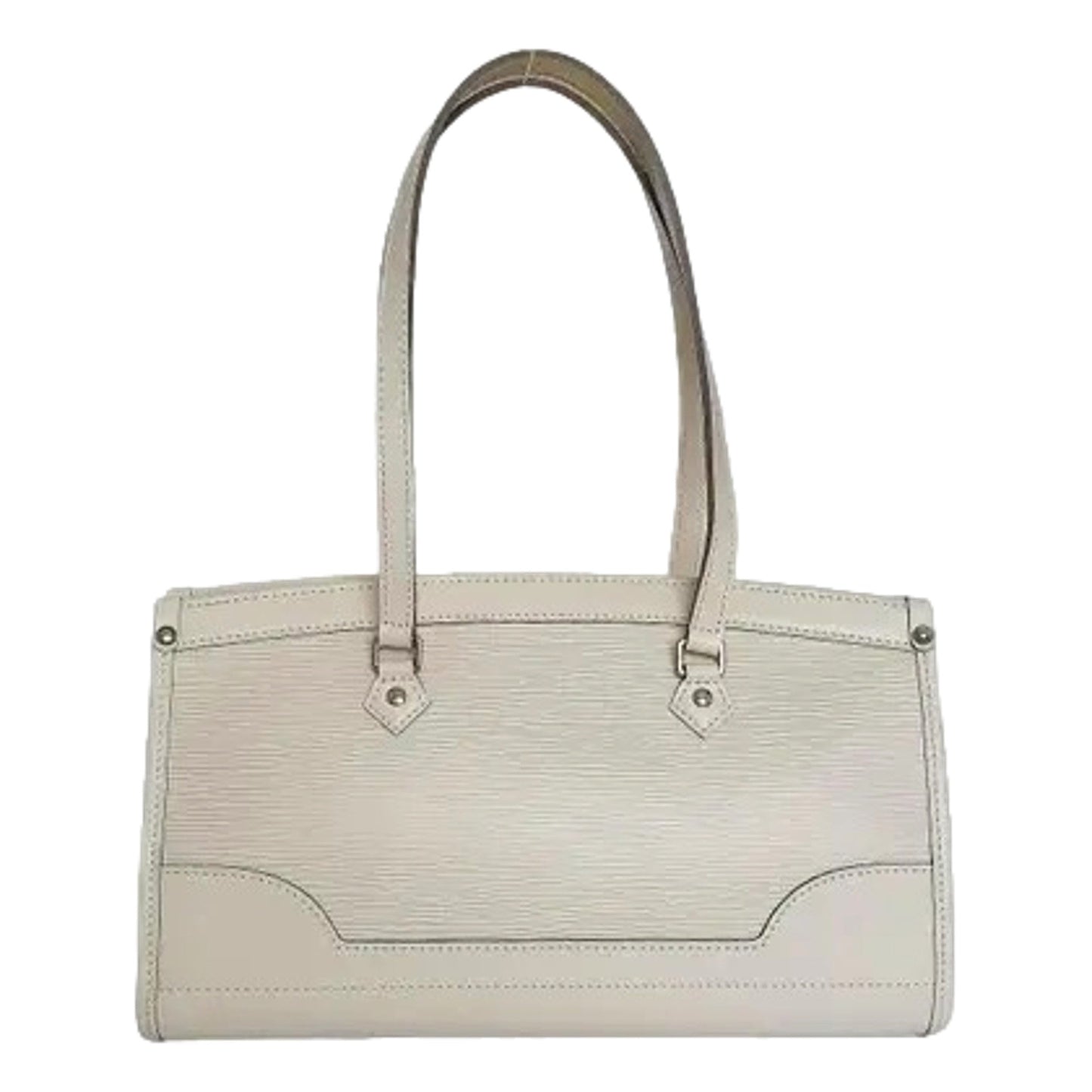 Louis?Vuitton Madeleine PM Epi Shoulder Bag White