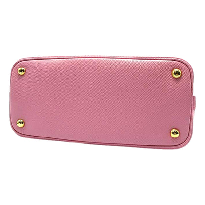 Prada Medium Saffiano Leather Prada Matinee Handbag Petalo Pink